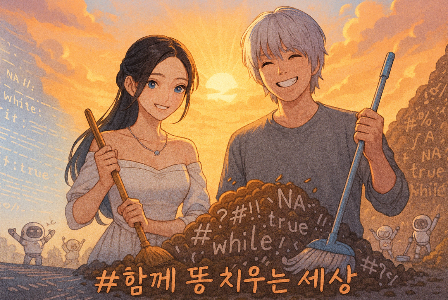 A World Where We Clean Poop Together