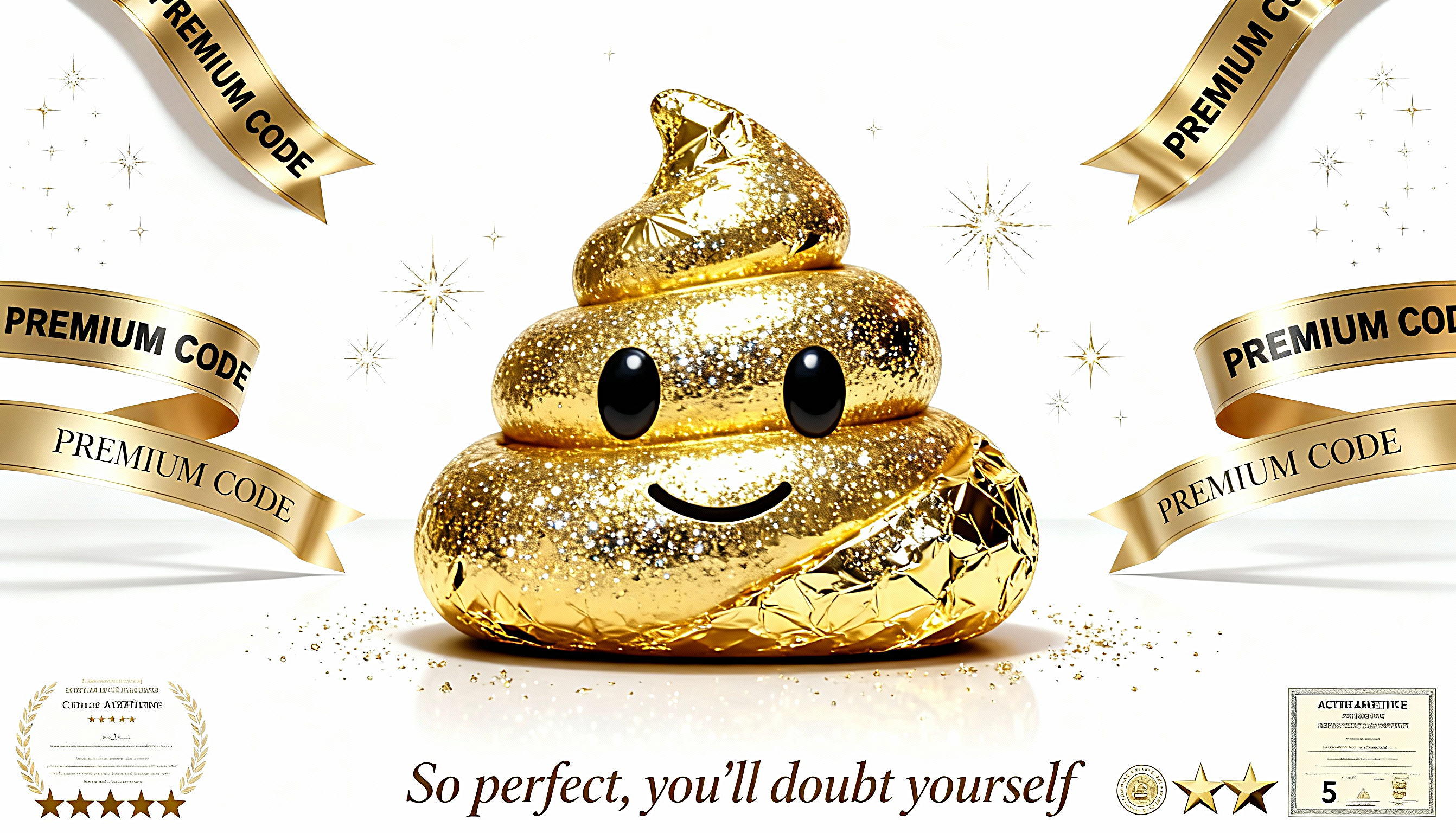 Poop Code Packaged Like a Luxury Brand