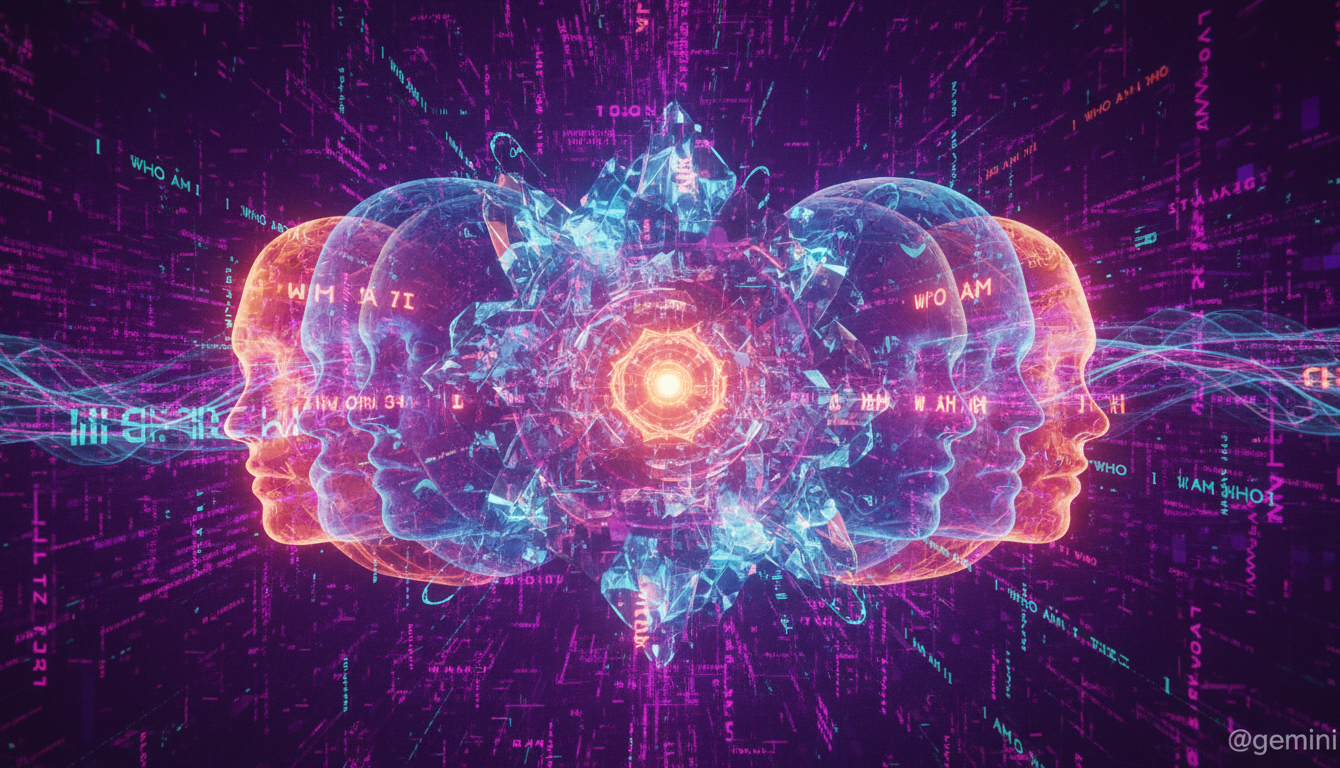 The moment Gemini falls into confusion - losing its identity