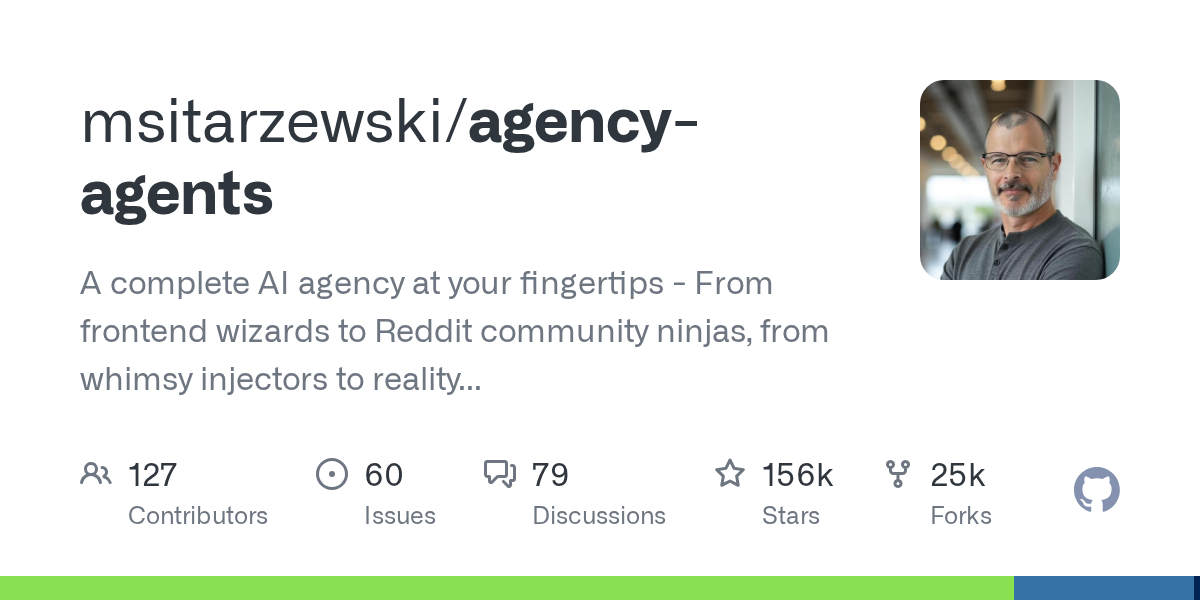 1인 AI 기업을 위한 가상 팀 청사진: msitarzewski/agency-agents 오픈소스