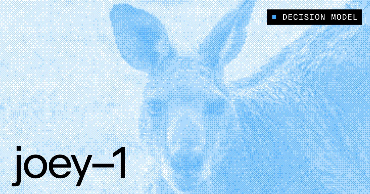 바세텐, Qwen3.5 기반 2B 오픈웨이트 결정 모델 'joey-1' 공개
