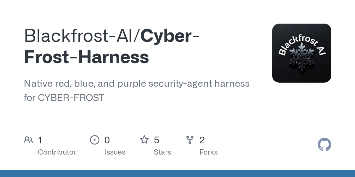 Blackfrost AI, BF16·FP8·EXL3·NVFP4 4대 포맷 지원 공식 'Cyber-Frost-Harness' 오픈소스 공개