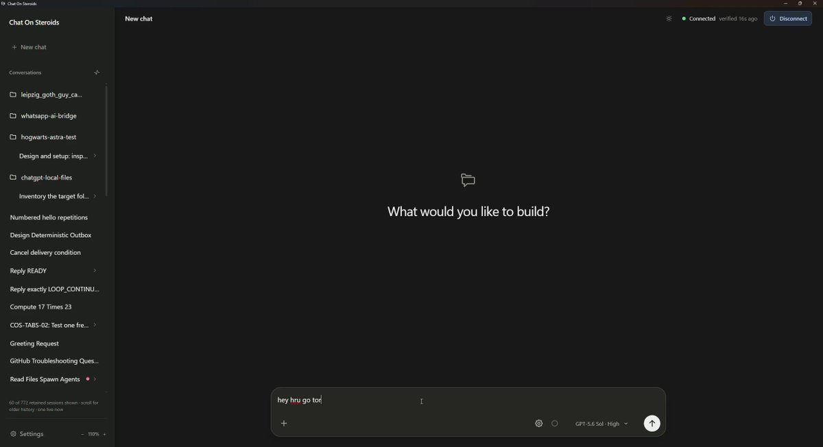 ChatGPT 쿼터로 쓴다고 주장하는 코딩 도구 Chat On Steroids