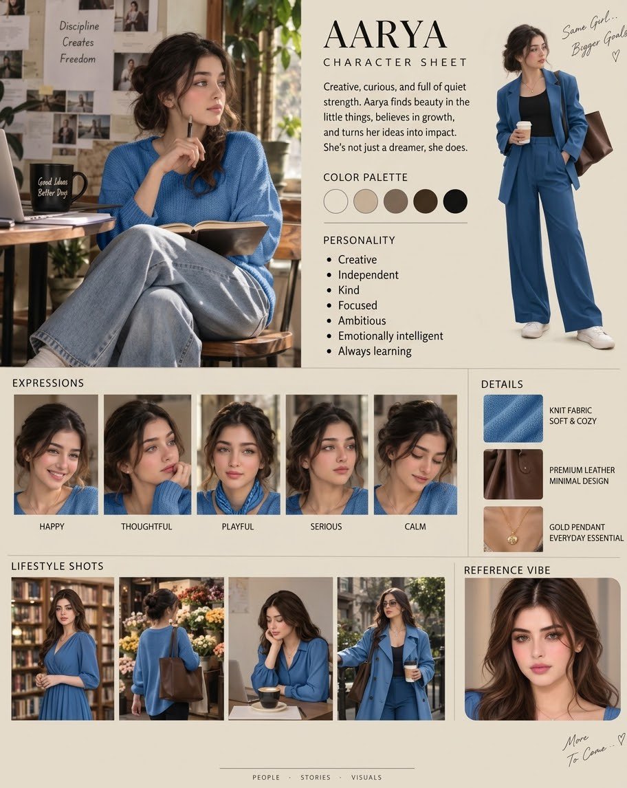 Gemini·Grok·GPT Image로 구현하는 이중 페르소나 캐릭터 시트 프롬프트 워크플로우