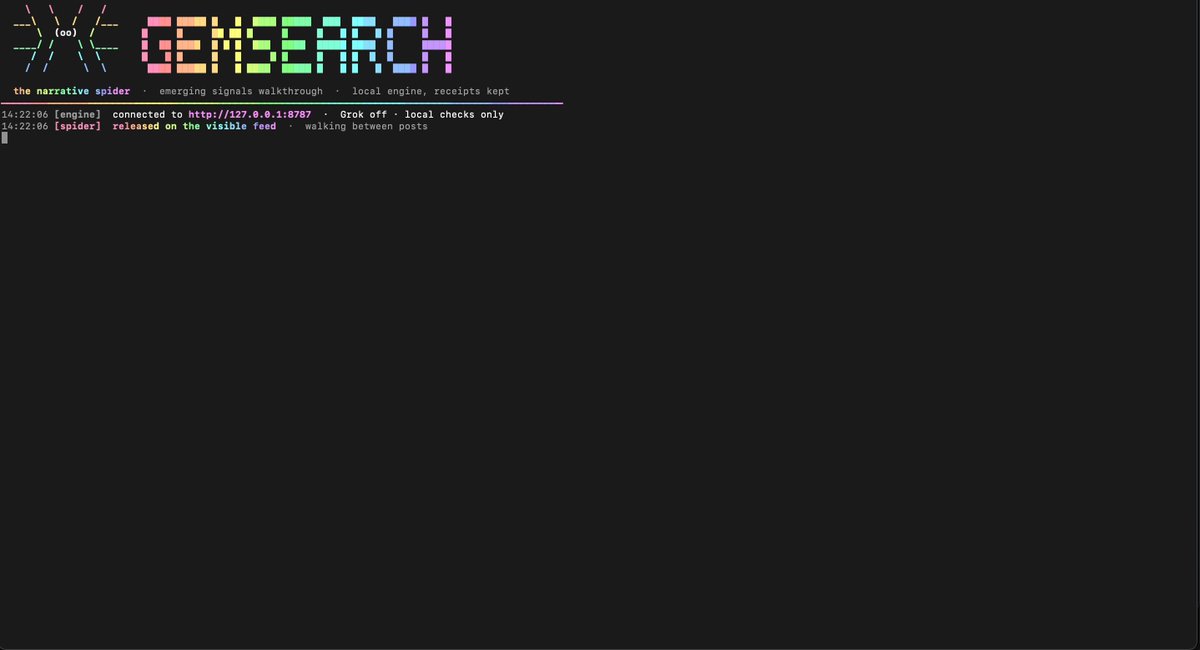 Gem Search: X 피드에서 신규 티커와 내러티브를 자동 탐지하는 오픈소스 로컬 분석기