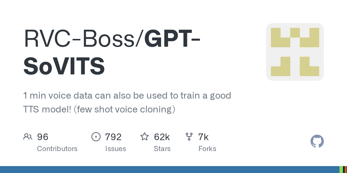 GPT-SoVITS: A Free, Locally Executable Voice Synthesis and Cloning Tool