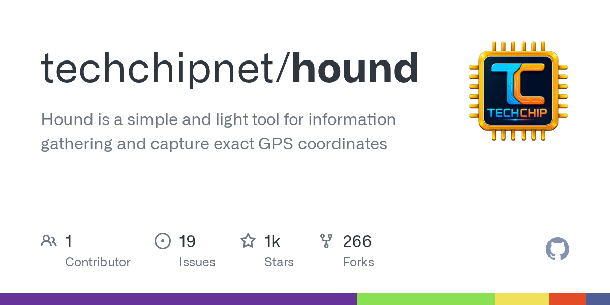 Kali Linux OSINT 도구 Hound: 위장 웹페이지를 통한 브라우저 위치 정보 수집 원리와 보안 주의점