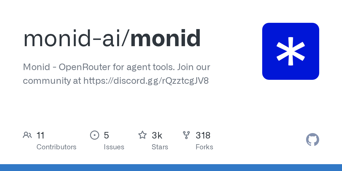 Monid, GitHub에 오픈소스 공개