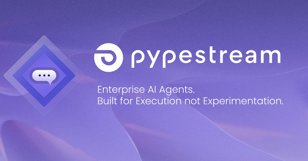 Official Pypestream enterprise AI agents brand visual