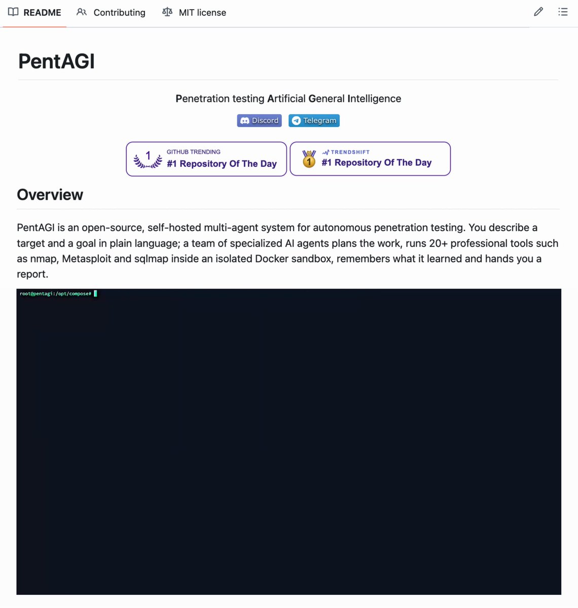 자율 AI 레드팀 PentAGI 오픈소스 공개 주장