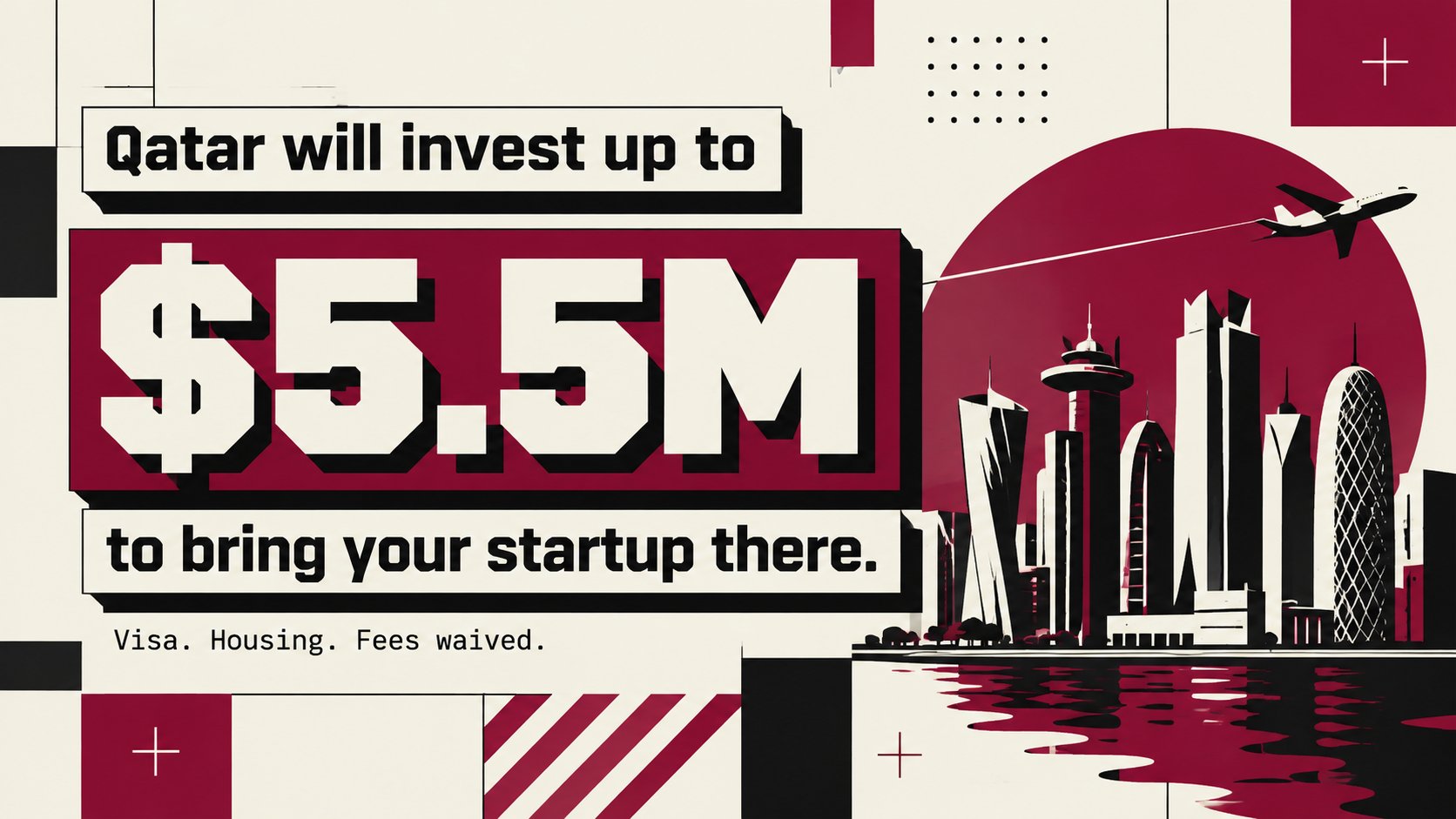 Startup Qatar Investment Program을 소개한 @suraj_sharma14의 X 게시물에 첨부된 이미지