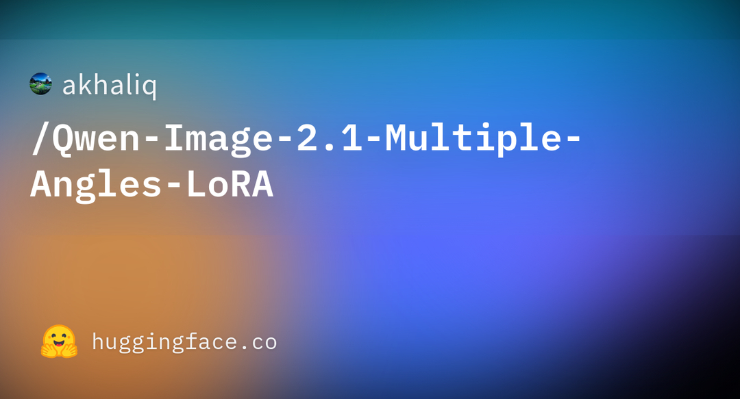 Qwen-Image-2.1 다각도 LoRA로 정면 사진을 원하는 앵글로 바꾸기