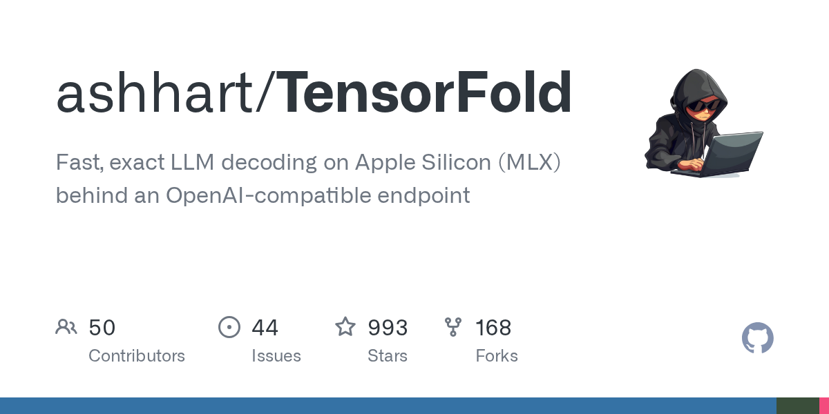 Apple Silicon Mac을 위한 MiniMax H3 비디오 생성 도구 'TensorFold' 확장 공개