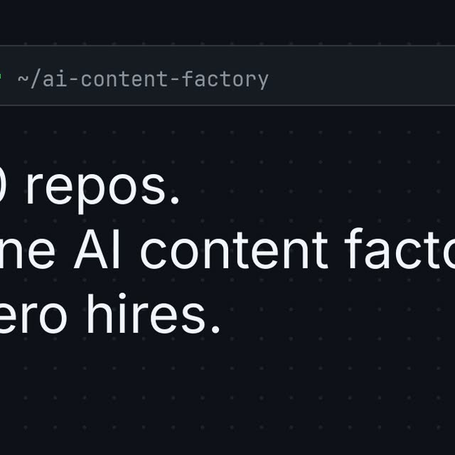 Deconstructing an End-to-End AI Content Factory Built from 10 Open-Source Repositories