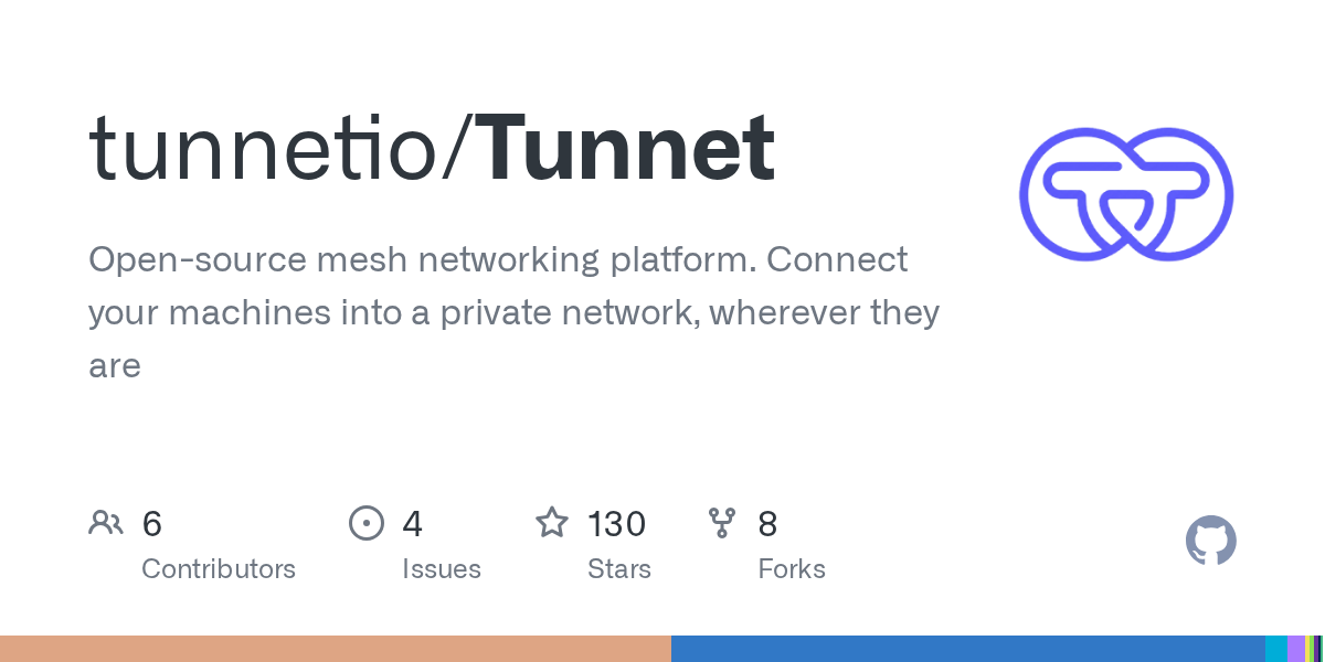 제어 서버·대시보드·릴레이까지 전면 자체 호스팅하는 오픈소스 사설망 도구 'Tunnet'